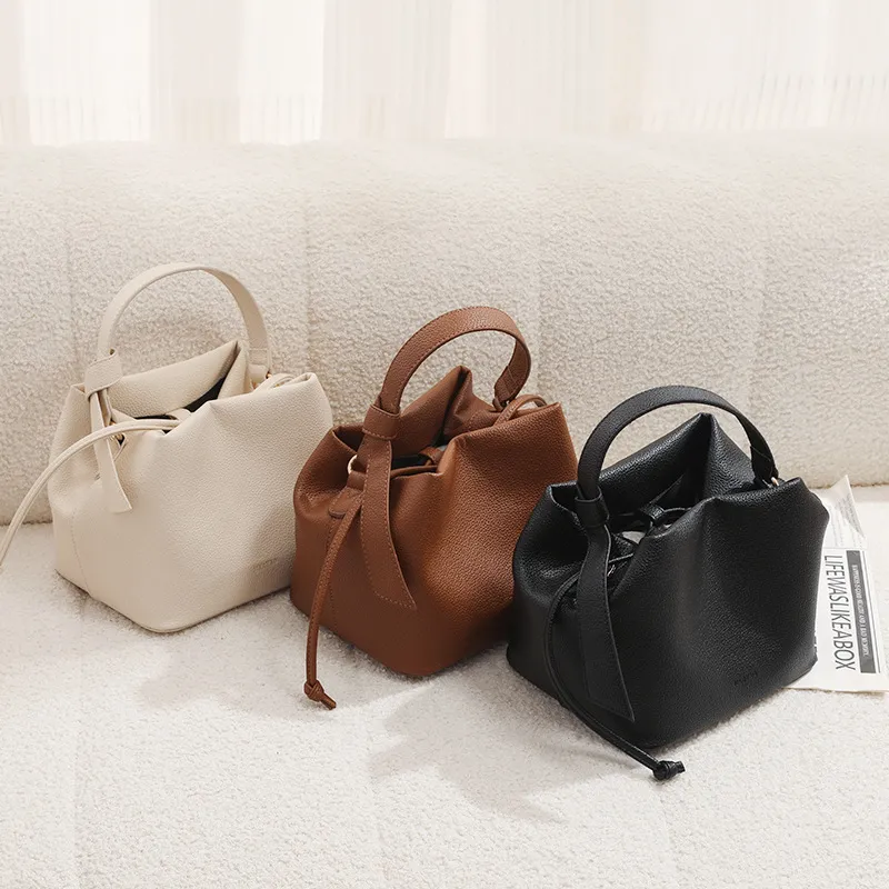 Leather-Textured Shoulder Bag | Versatile Commute Handbag