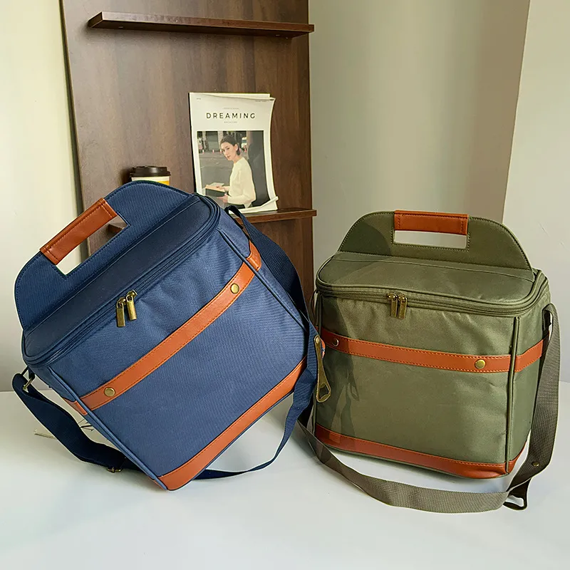 Insulated Picnic Cooler Bag | Large Capacity Oxford Lunch Bag
