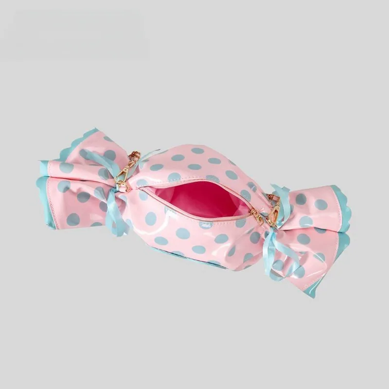 Candy-Shaped Crossbody Bag | Cute Heart Letter Shoulder Bag