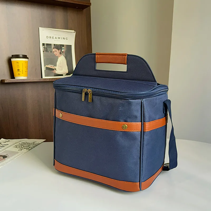 Insulated Picnic Cooler Bag | Large Capacity Oxford Lunch Bag