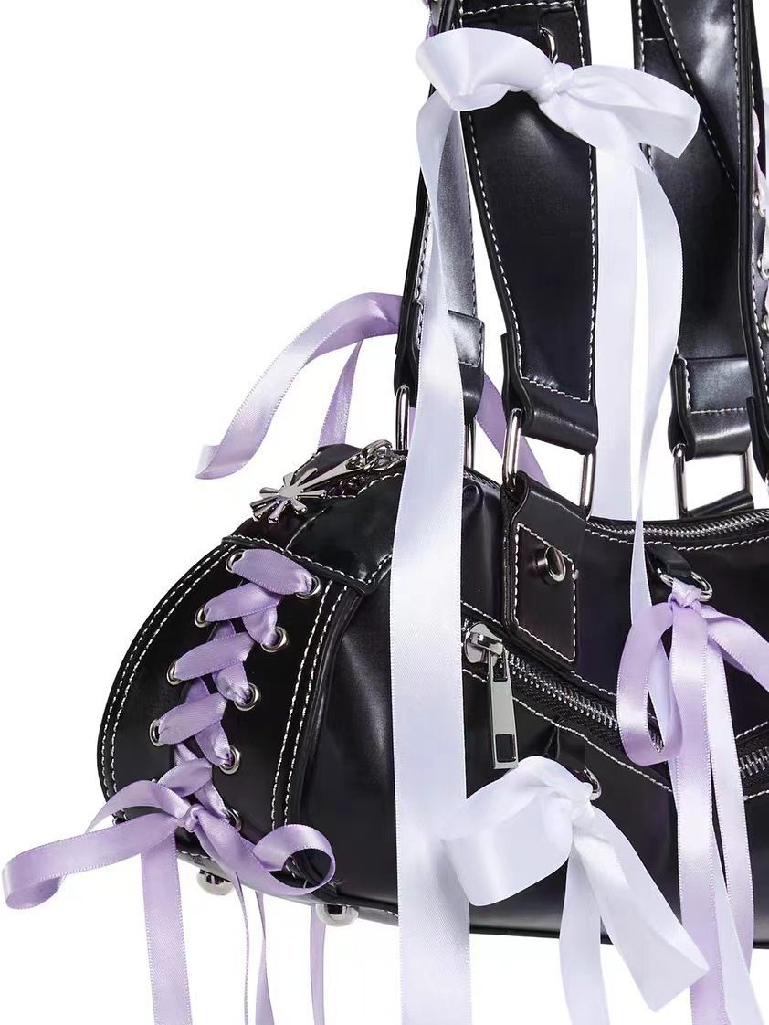 Ribbon Bow Underarm Bag | Premium Niche Shoulder Bag