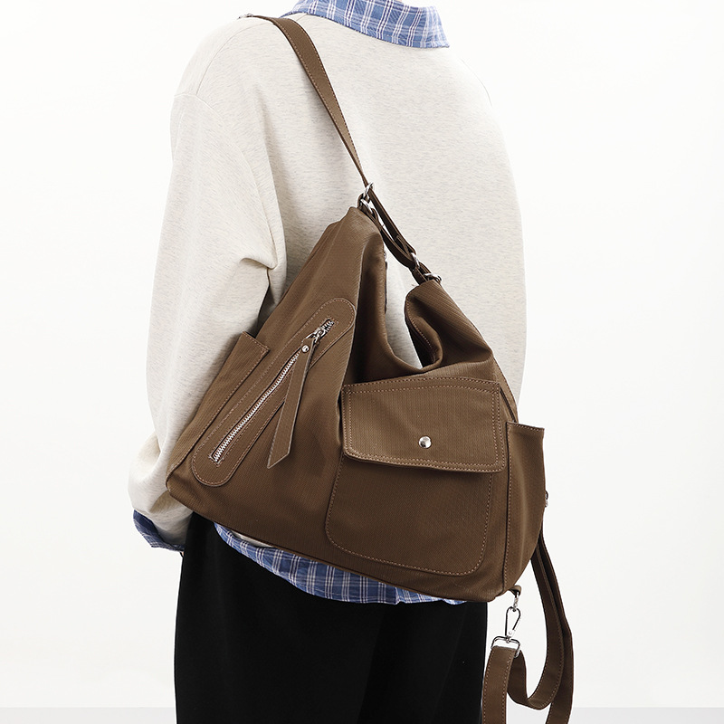 Waterproof PU Backpack | Large Capacity Unisex Shoulder Bag