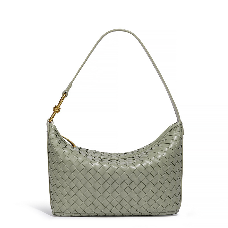 Woven Dumpling Underarm Bag | Minimalist Large Shoulder Bag
