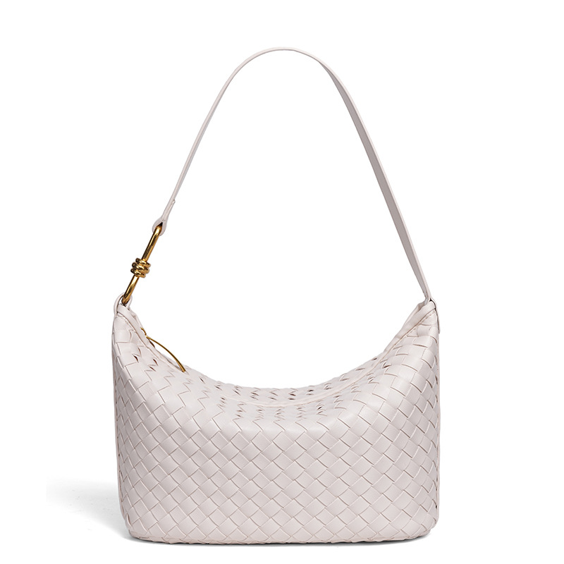 Woven Dumpling Underarm Bag | Minimalist Large Shoulder Bag