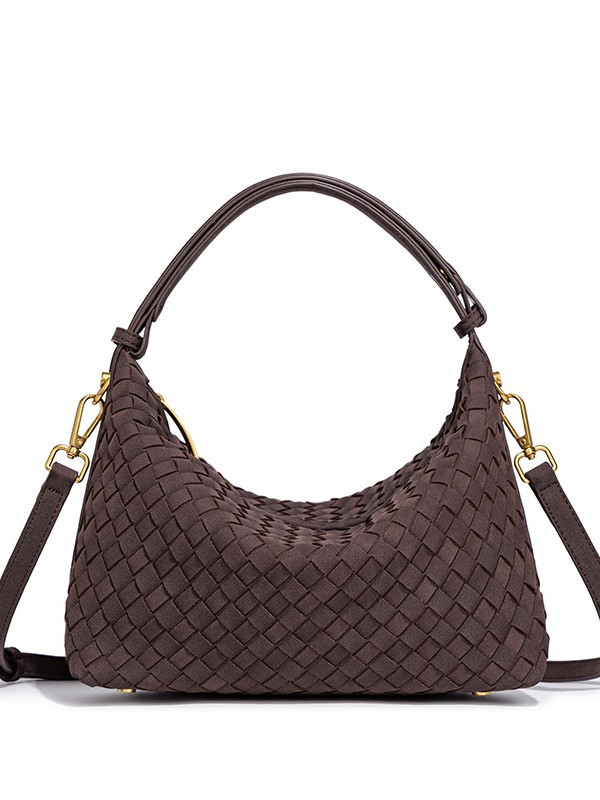 Chic Underarm Bag | Woven Commute Shoulder Bag